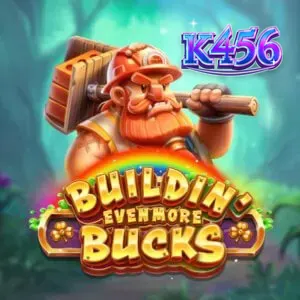 Personagens do jogo Buildin’ Even More Bucks em um canteiro de obras animado